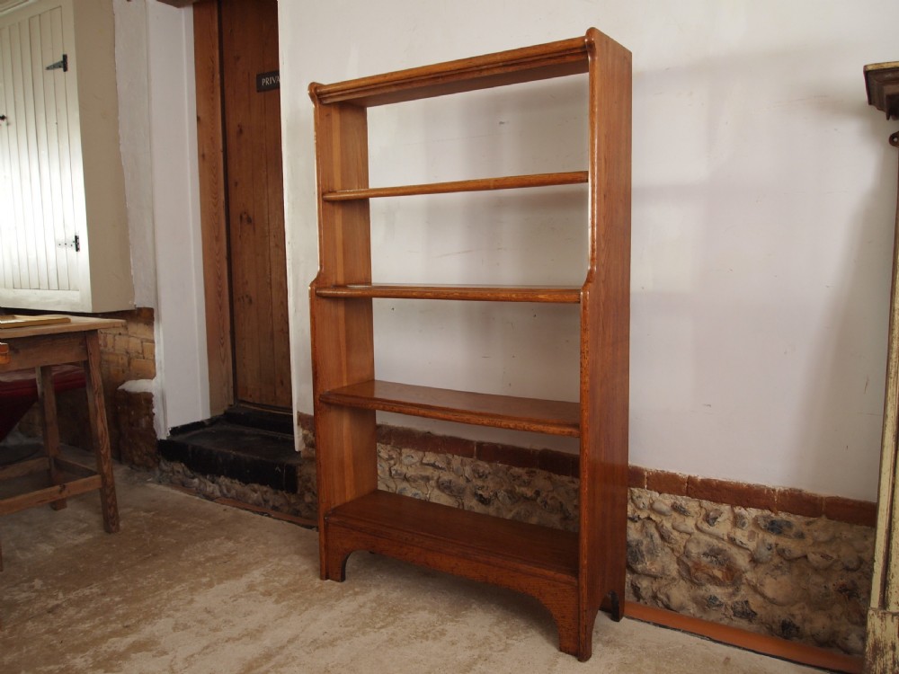 Bookcase wonderful manner of Heals Oak c1920