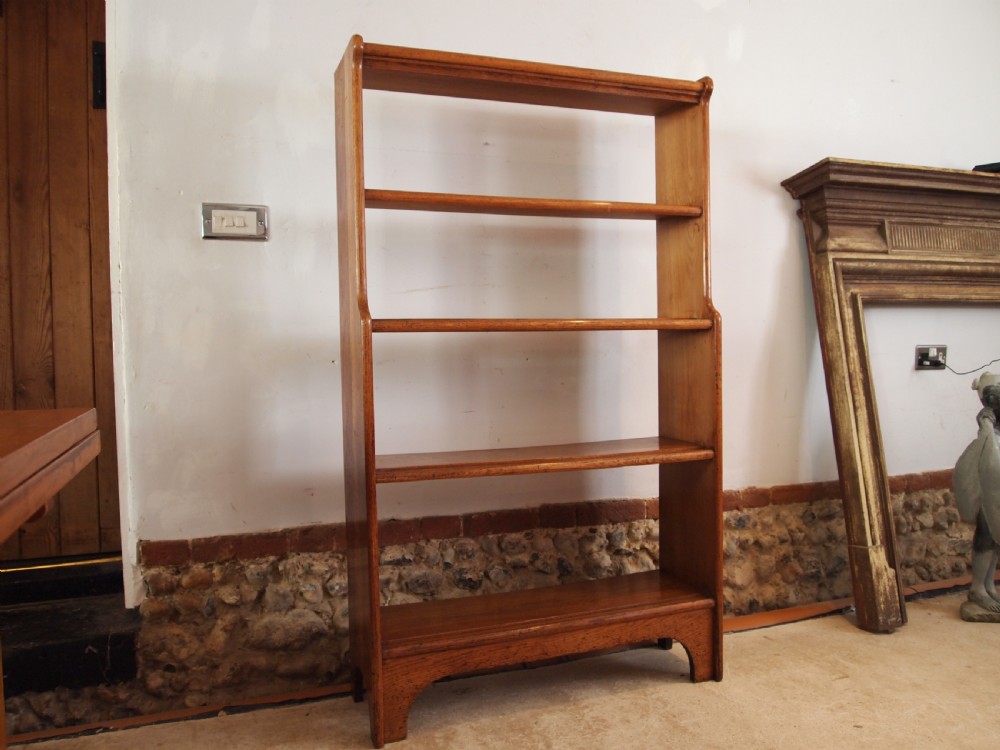Bookcase wonderful manner of Heals Oak c1920 View III