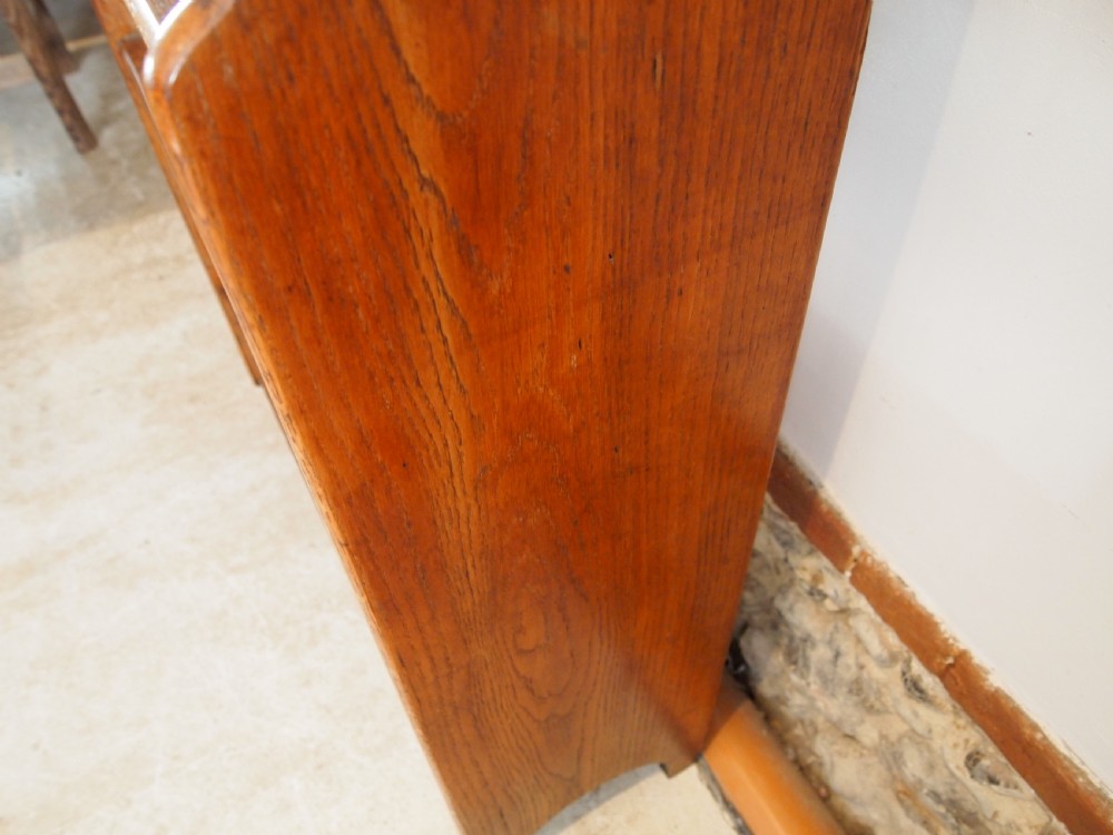 Bookcase wonderful manner of Heals Oak c1920 View VIII