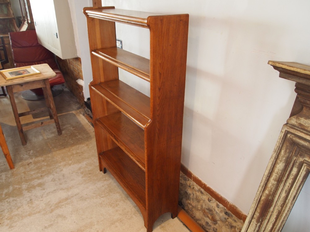 Bookcase wonderful manner of Heals Oak c1920 View XI