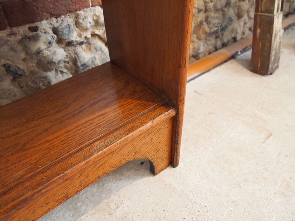 Bookcase wonderful manner of Heals Oak c1920 View XII