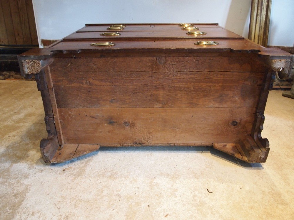 Chest of drawers rare Norfolk George III Oak c1790 View VII