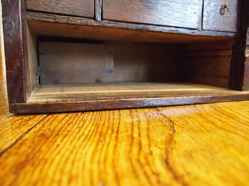 Cupboard stunning spice cabinet Charles II Oak c1680 View VI