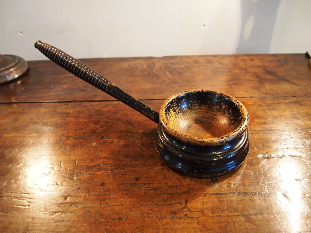 Stunning treen Ash Masonic Offertory collection bowl c1890 View VI