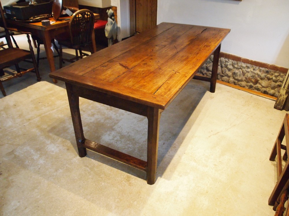 Table stunning refectory farmhouse French Cherry c1820