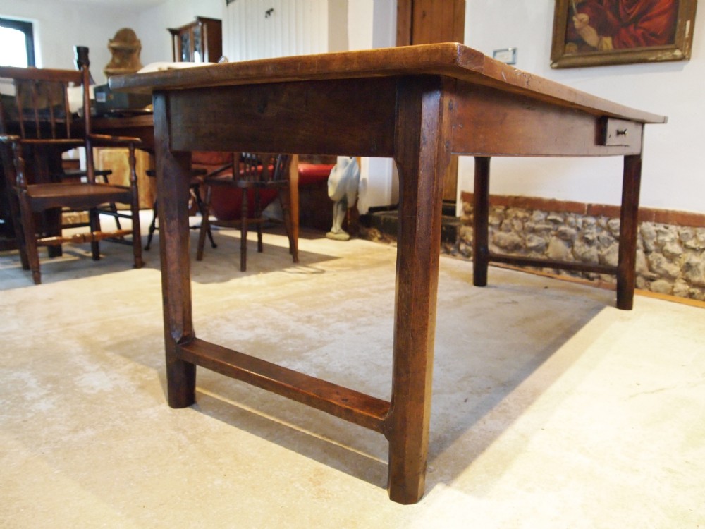 Table stunning refectory farmhouse French Cherry c1820 View VI
