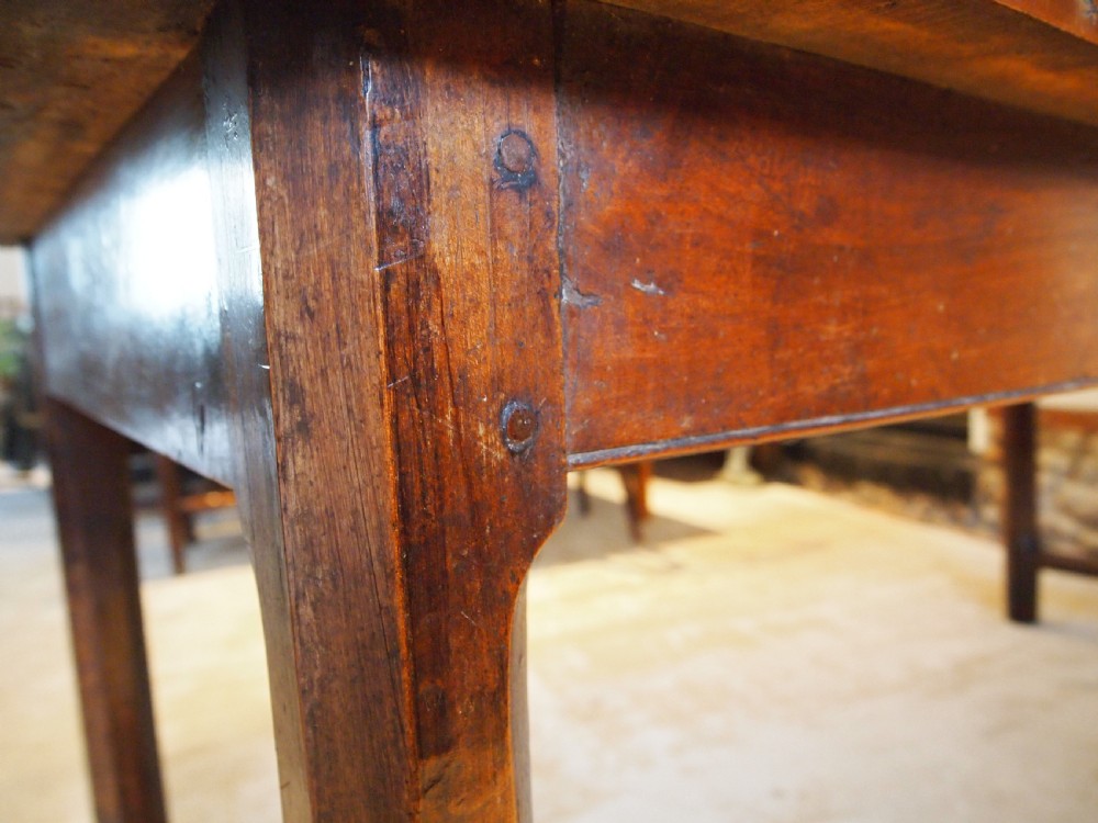 Table stunning refectory farmhouse French Cherry c1820 View VII