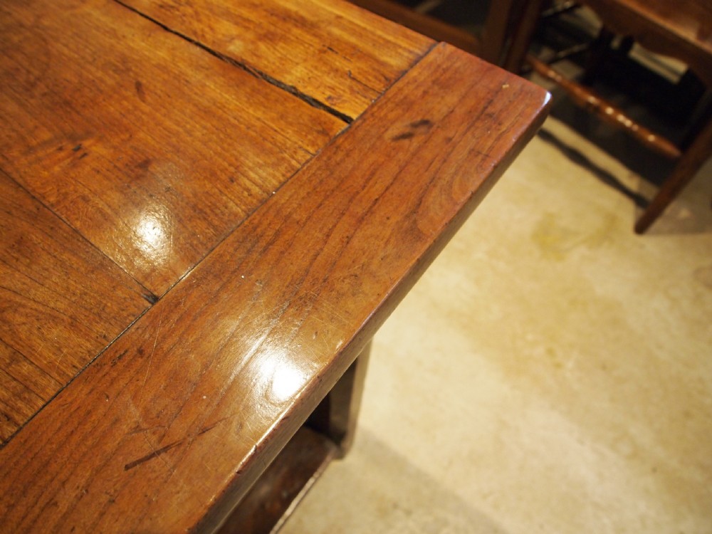 Table stunning refectory farmhouse French Cherry c1820 View XII