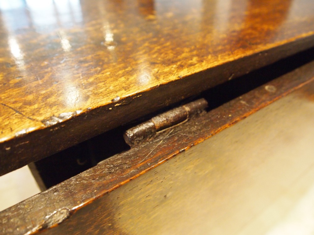 Table dining Outstanding Charles II Oak gateleg seats 8 c1680 View X
