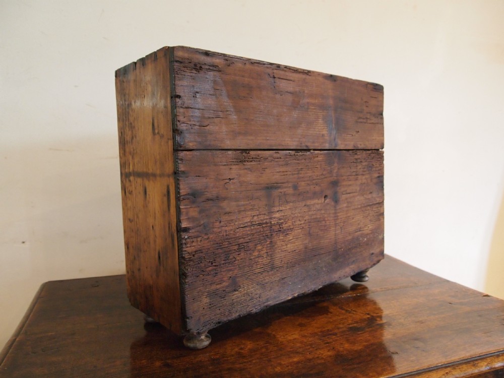 Chest of drawers small George III Pine collectors c1800 View VI