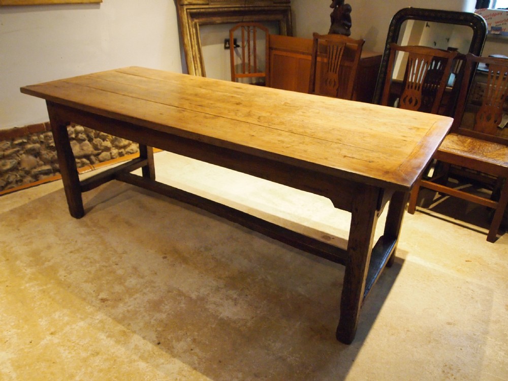Table superb refectory farmhouse French Apple wood c1800