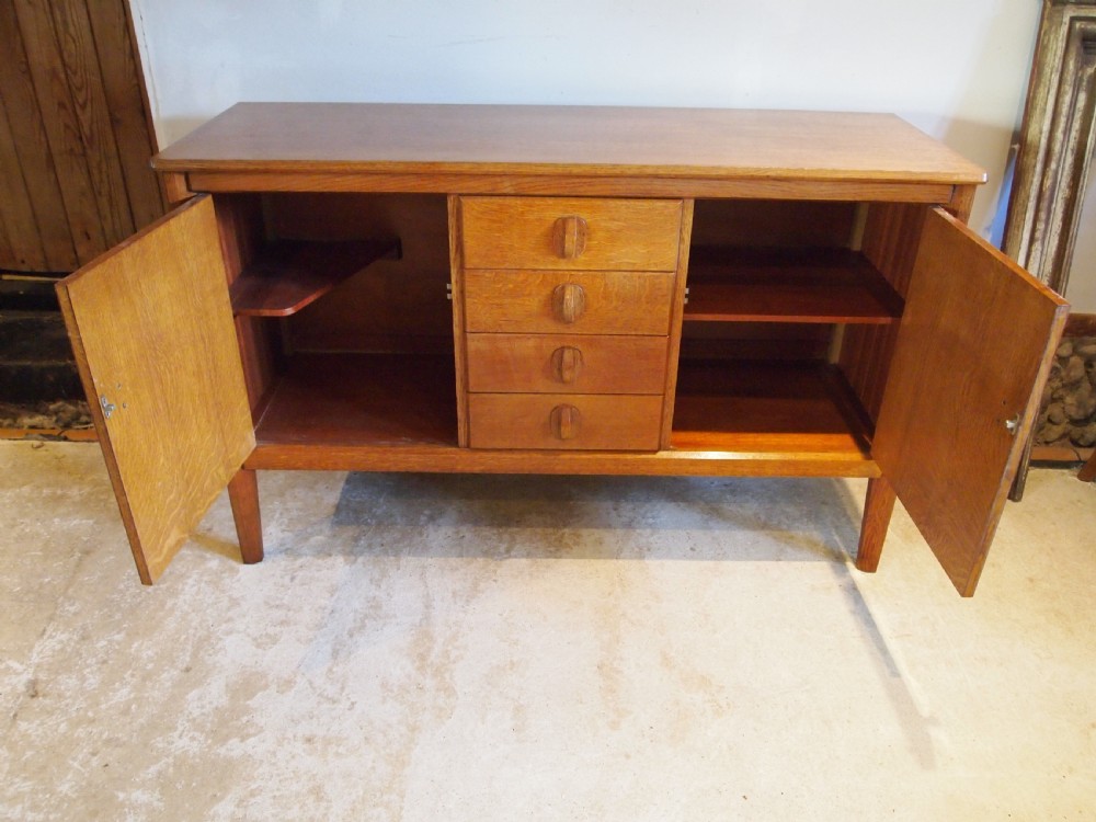 Sideboard wonderful dresser rare Oak Gordon Russell Heals c1930 View IV