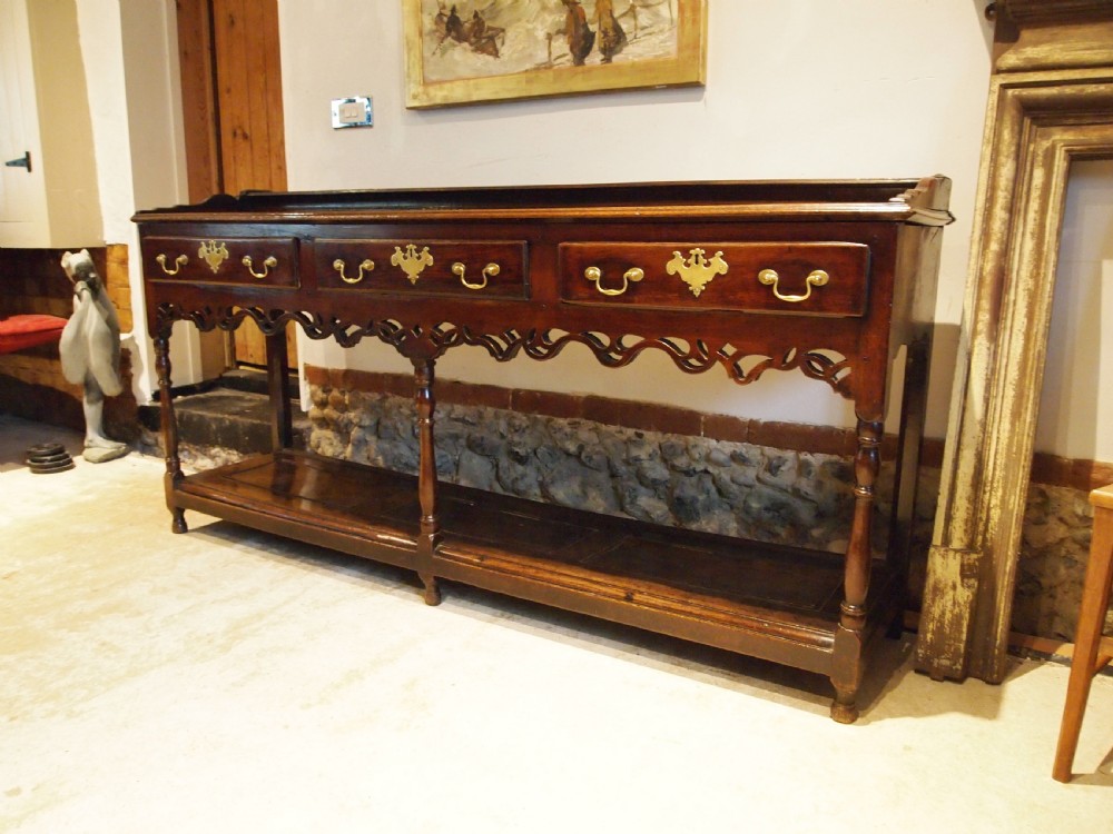 Dresser sideboard stunning Welsh Oak c1780