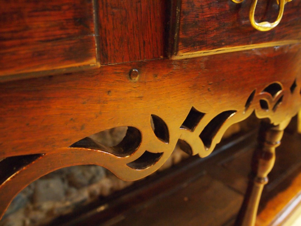 Dresser sideboard stunning Welsh Oak c1780 View V