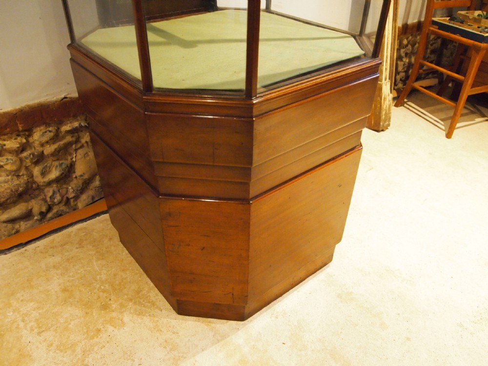Display cabinet rare Art Deco Walnut c1930 View II