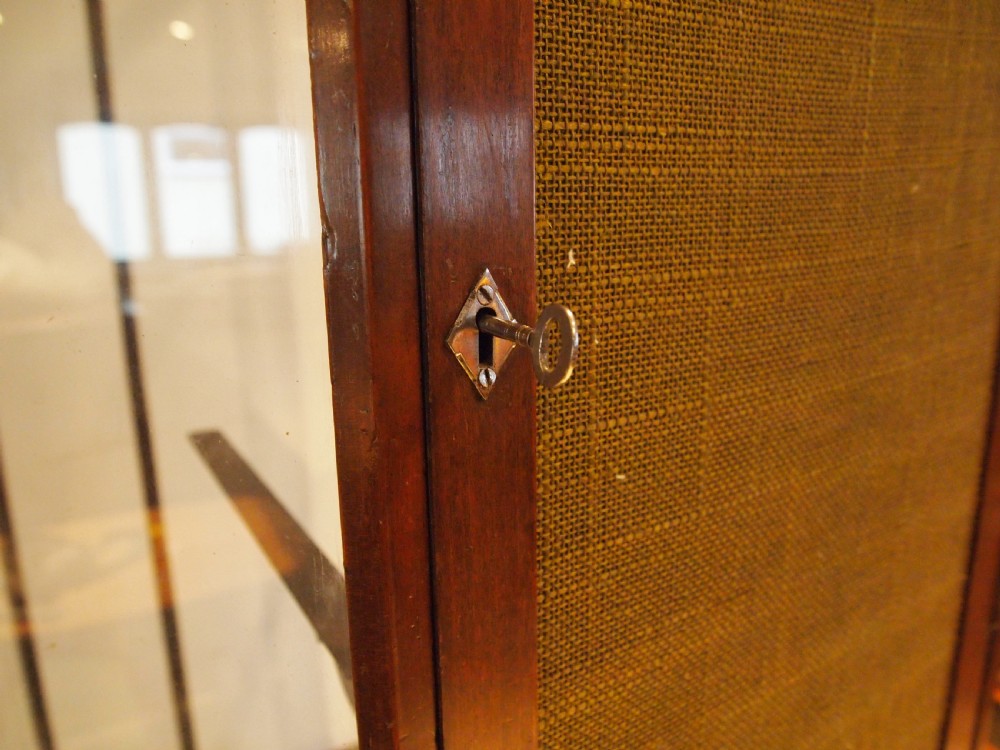 Display cabinet rare Art Deco Walnut c1930 View III