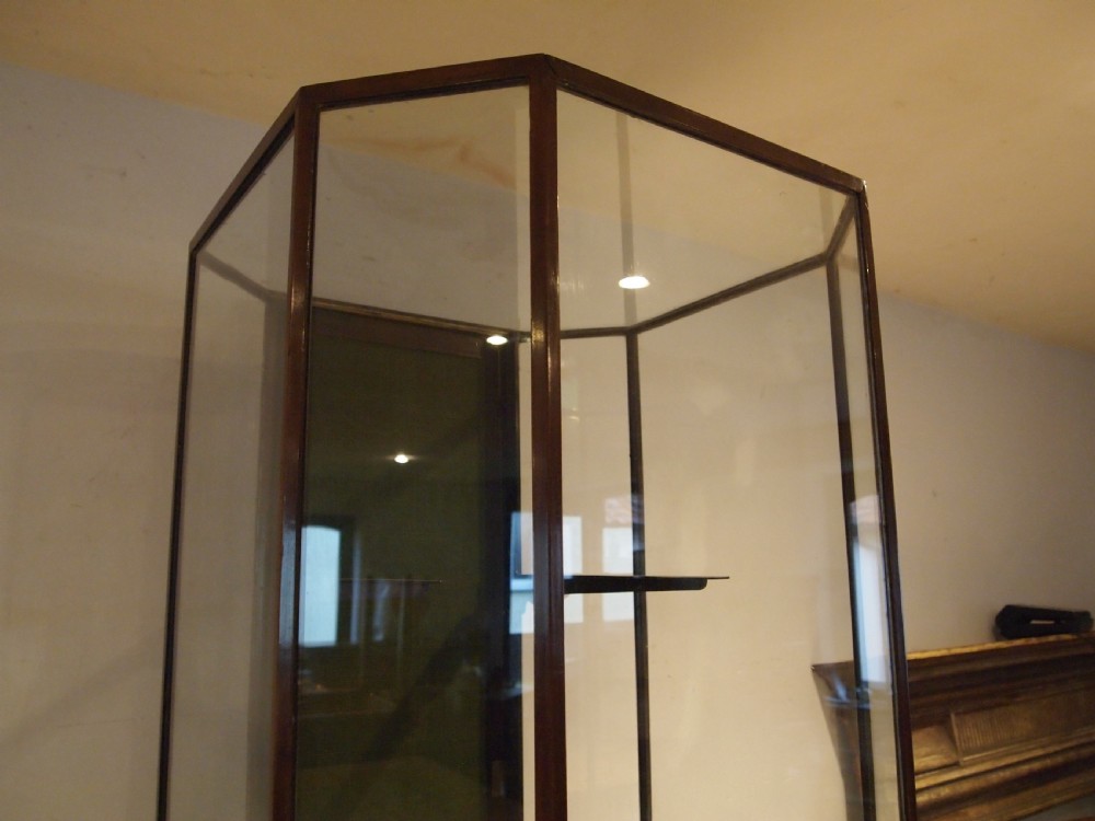 Display cabinet rare Art Deco Walnut c1930 View X