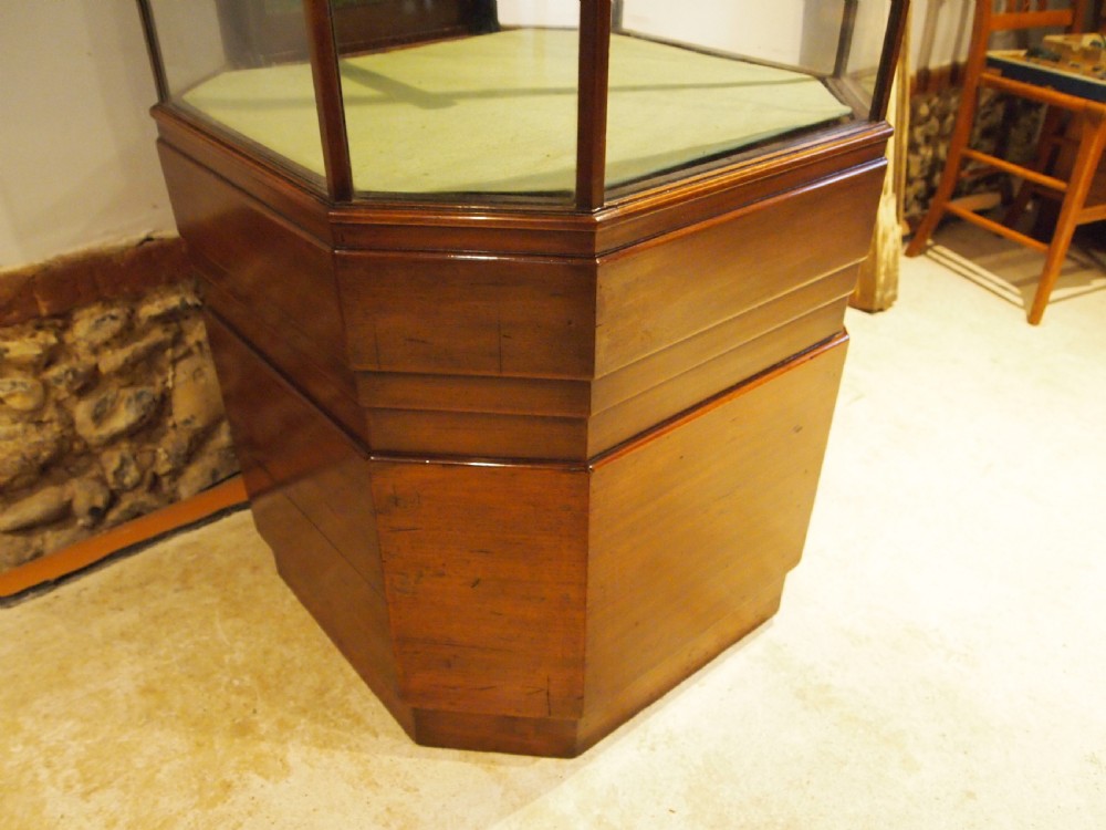 Display cabinet rare Art Deco Walnut c1930 View XII