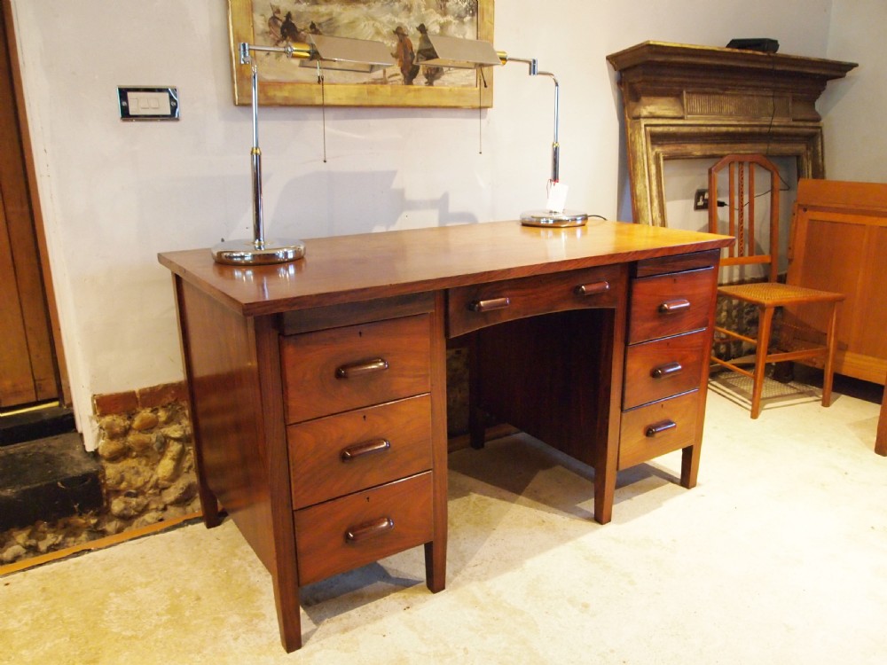 Desk very rare Art Deco Solid Rosewood c1940