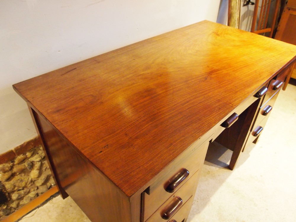 Desk very rare Art Deco Solid Rosewood c1940 View II