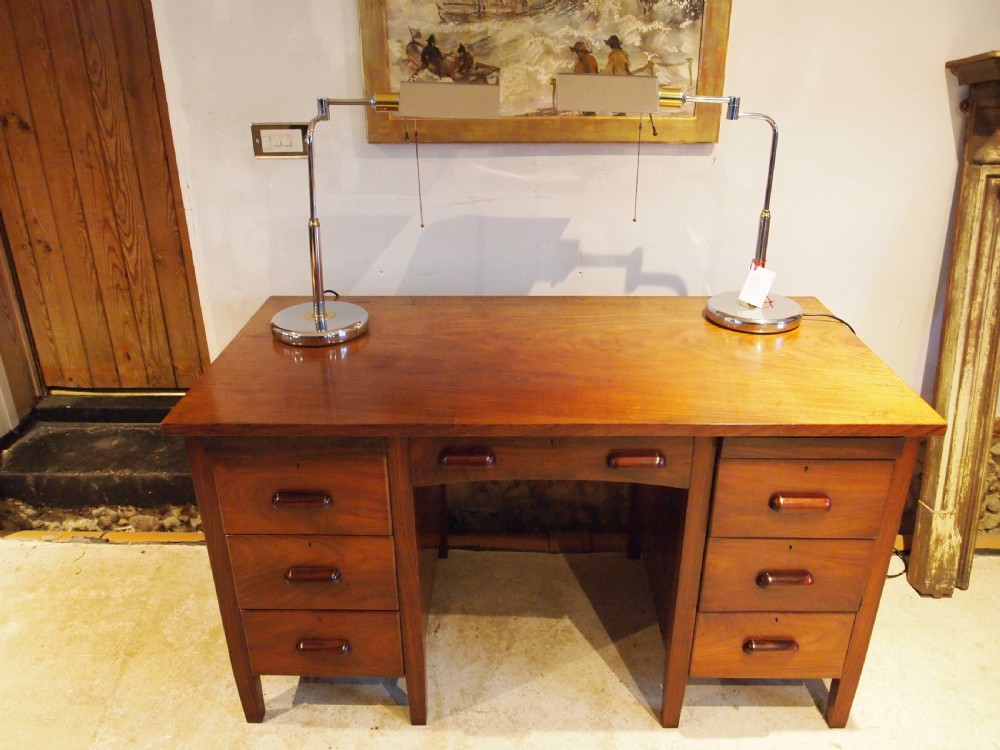 Desk very rare Art Deco Solid Rosewood c1940 View IV