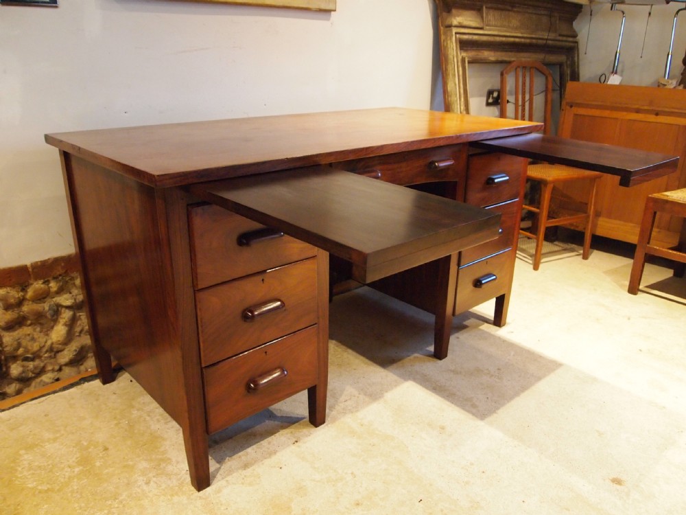 Desk very rare Art Deco Solid Rosewood c1940 View VI