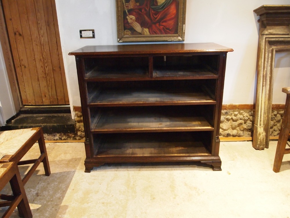 Chest of drawers stunning original brasses George III Oak c1770 View III
