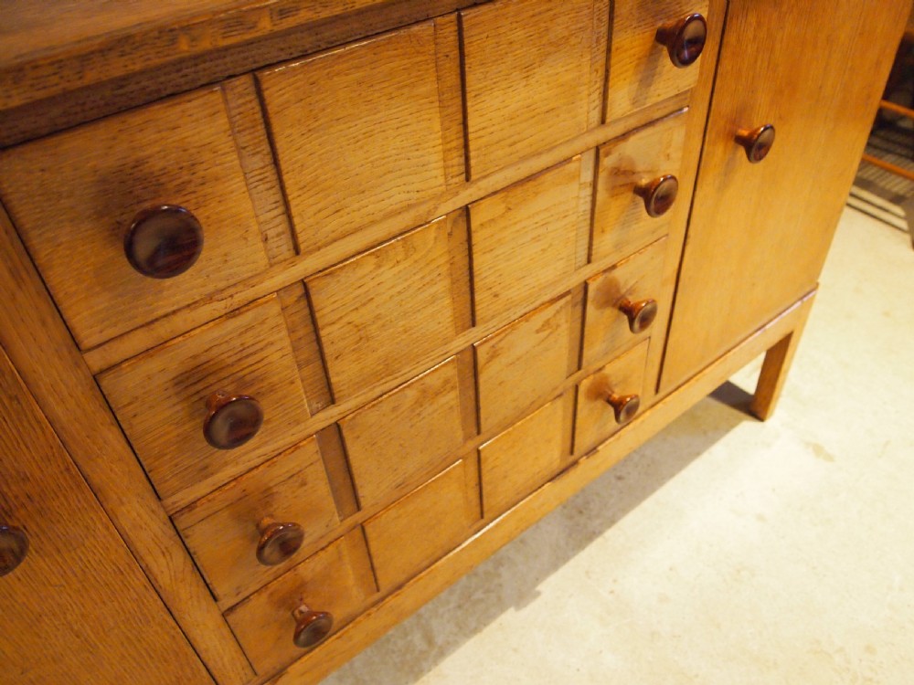 Sideboard dresser Oak Gordon Russell c1940 View XII