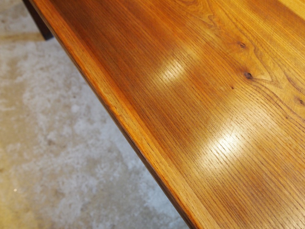 Table refectory farmhouse dining Elm c1900 View V