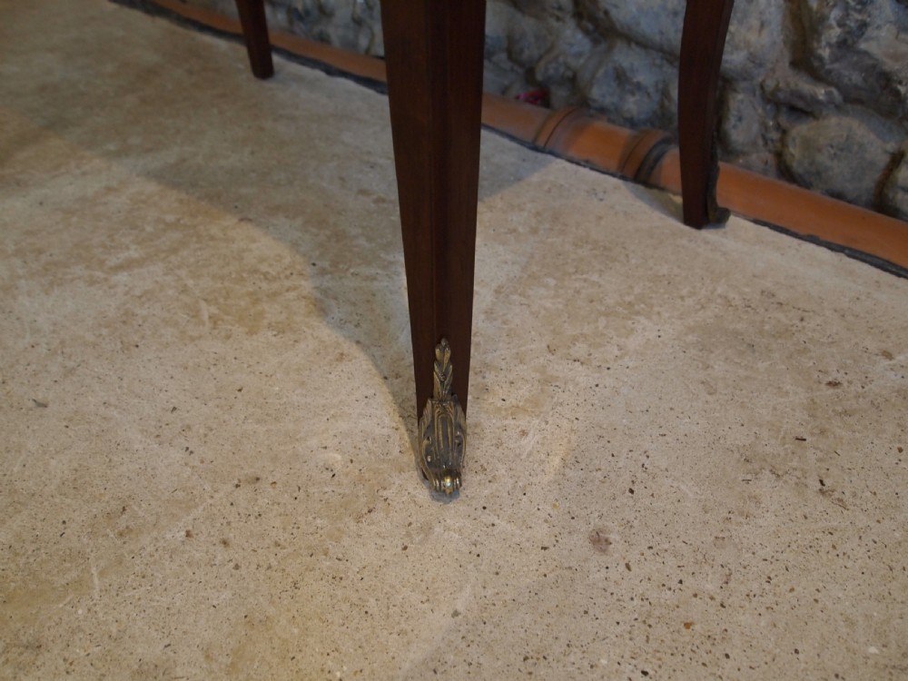 Table bijouterie display fine French Rosewood c1870 View XI