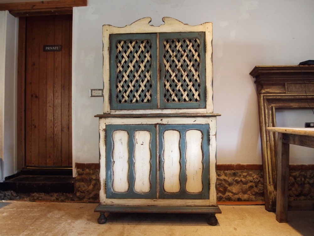 Cupboard pantry sideboard rare Austrian Oak c1800