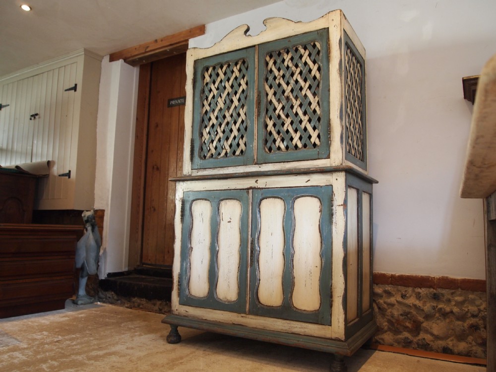 Cupboard pantry sideboard rare Austrian Oak c1800 View II