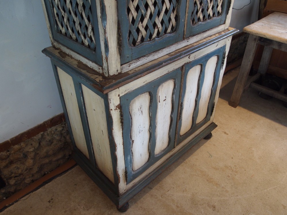 Cupboard pantry sideboard rare Austrian Oak c1800 View IX