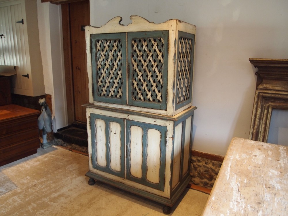 Cupboard pantry sideboard rare Austrian Oak c1800 View XV