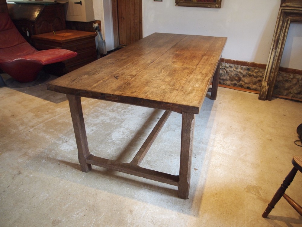 Table refectory farmhouse dining Oak Victorian c1880