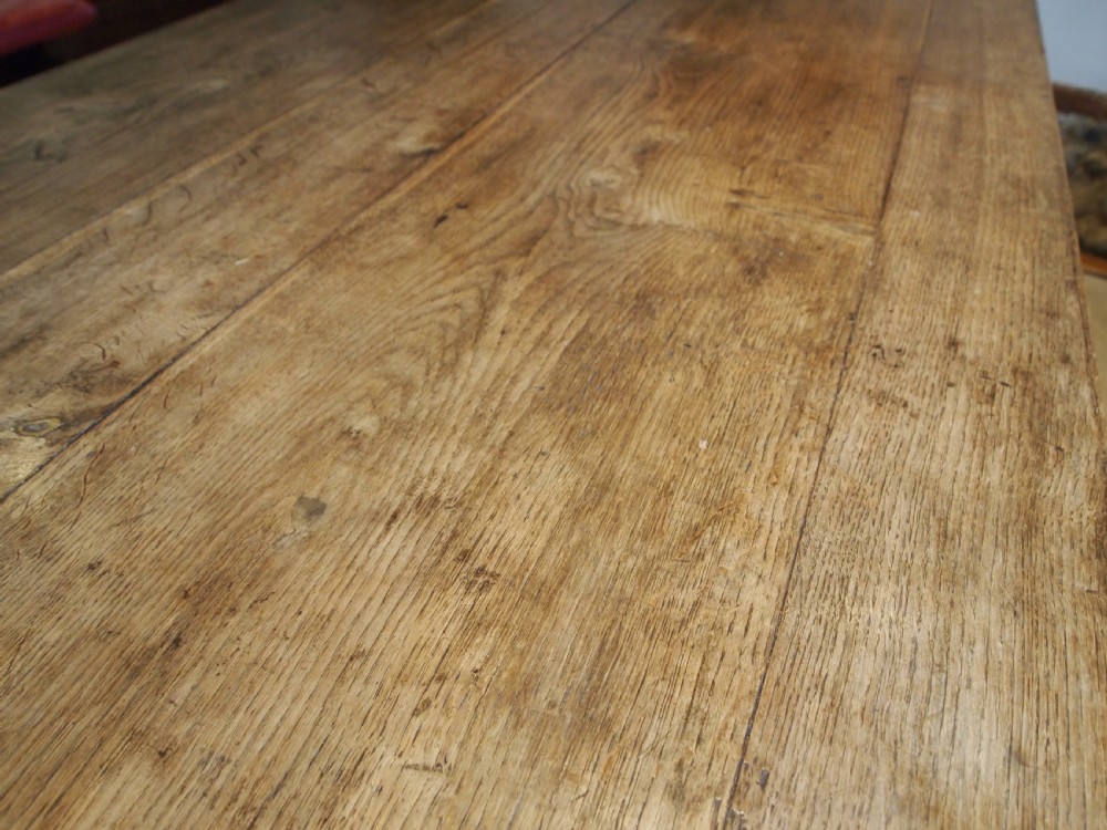 Table refectory farmhouse dining Oak Victorian c1880 View VI