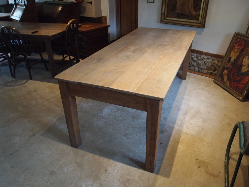 Table refectory farmhouse dining Oak Sycamore c1880
