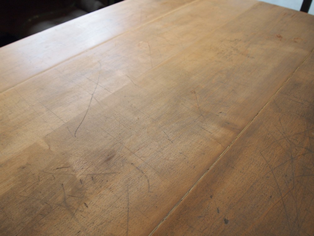 Table refectory farmhouse dining Oak Sycamore c1880 View VII
