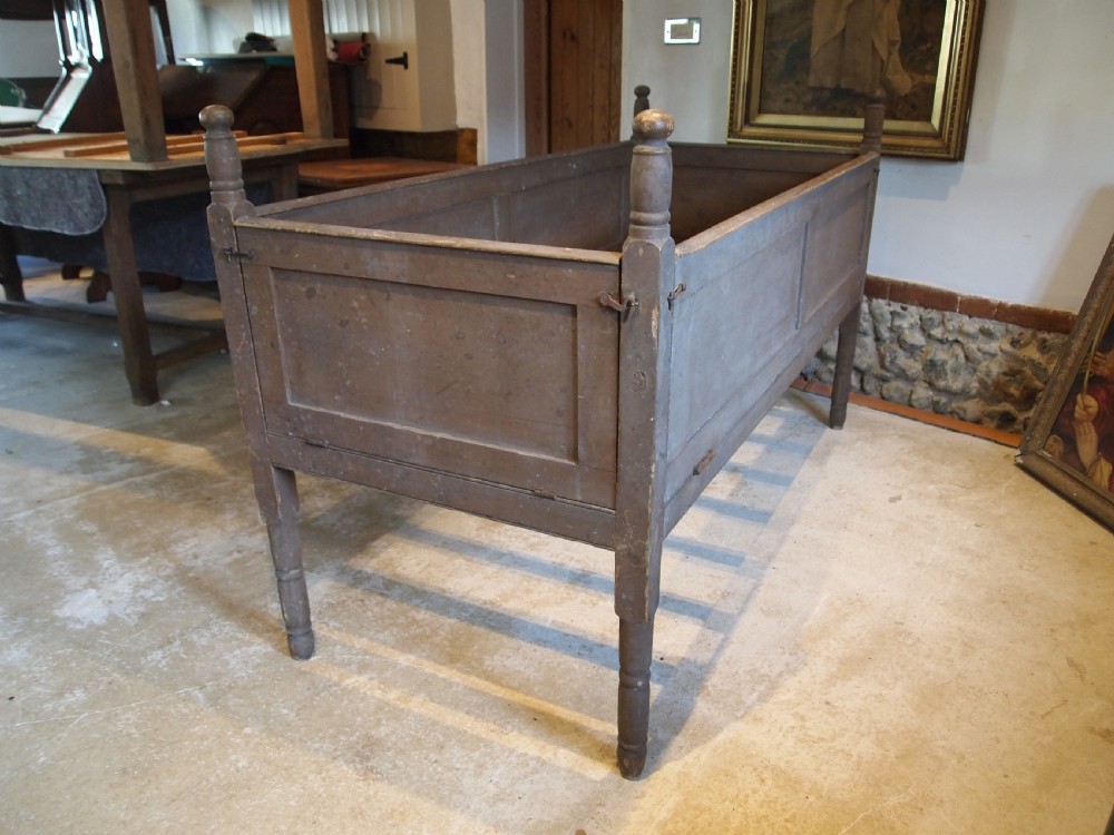 Bed very rare George III Child's bed c1810 View XII