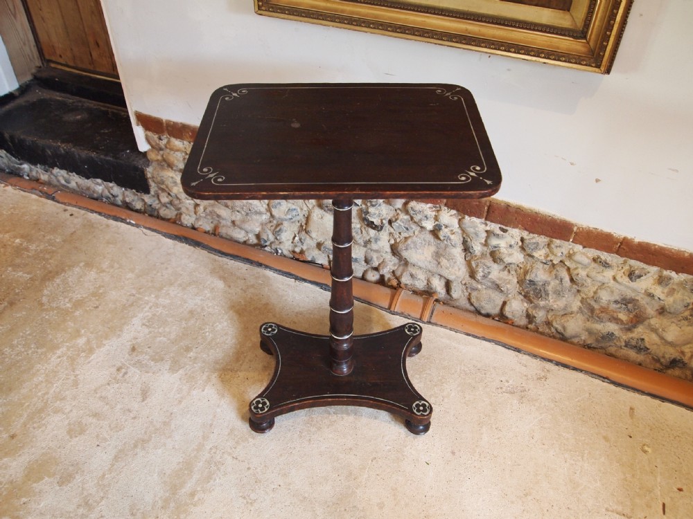 Table rare Regency original paint side hall lamp c1820 View VI