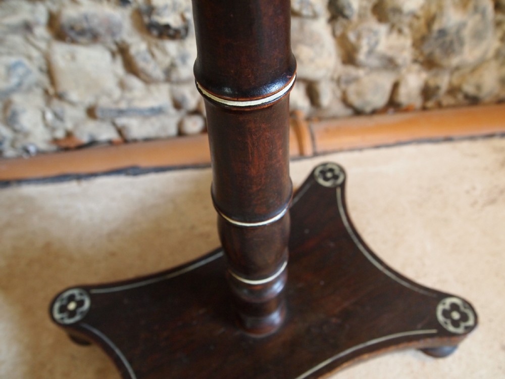 Table rare Regency original paint side hall lamp c1820 View VII