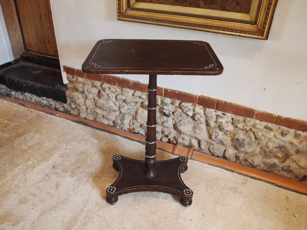 Table rare Regency original paint side hall lamp c1820 View VIII