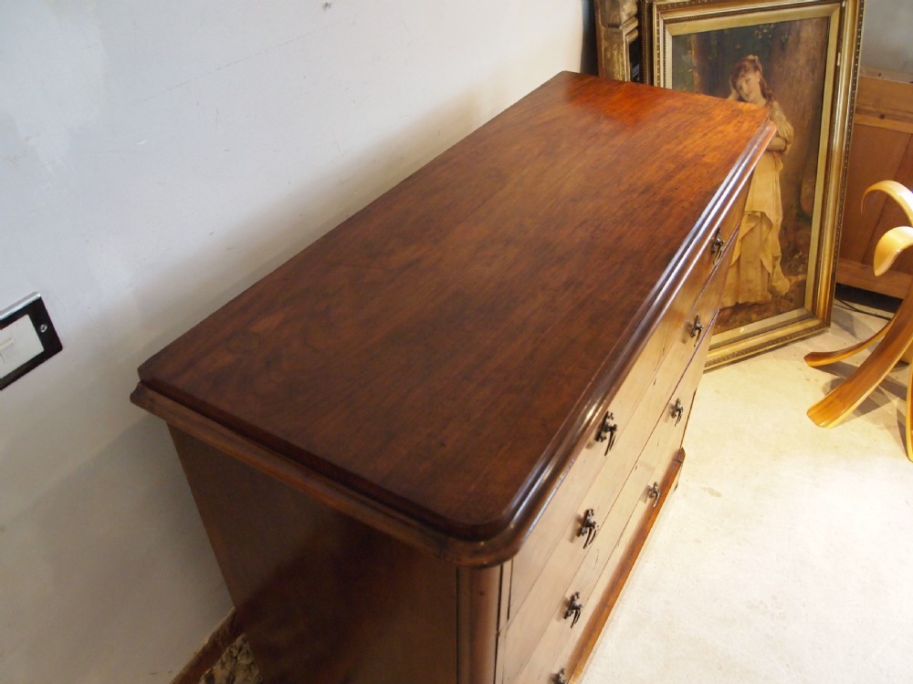 Chest of drawers Fine Burr Walnut Victorian c1870 View II