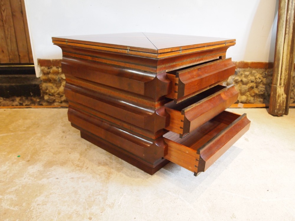 Table coffee games table stunning made by A Culley c1930 View IV