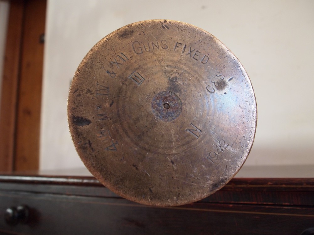 Rare World War II drill round dated 1942 View VIII