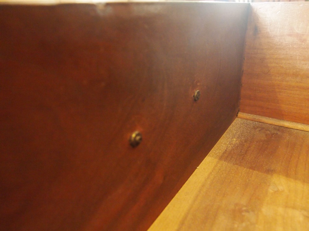 Chest of drawers stunning George III Mahogany c1780 View VIII