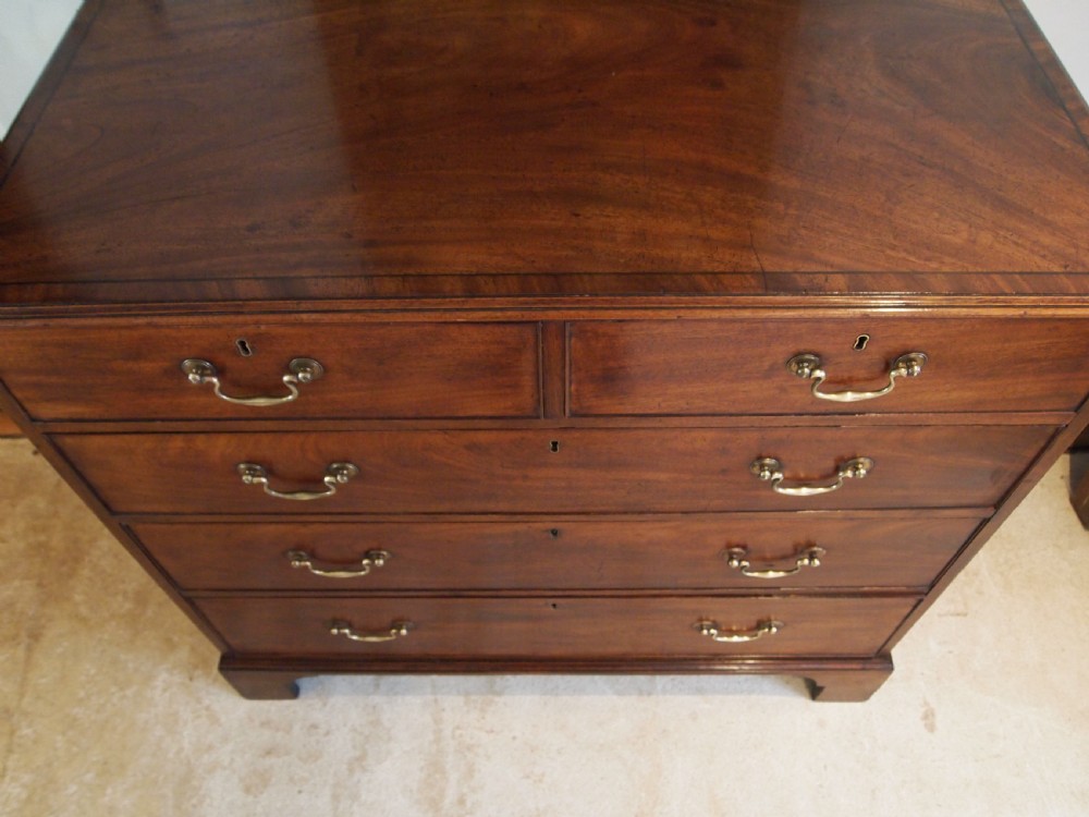Chest of drawers stunning George III Mahogany c1780 View X