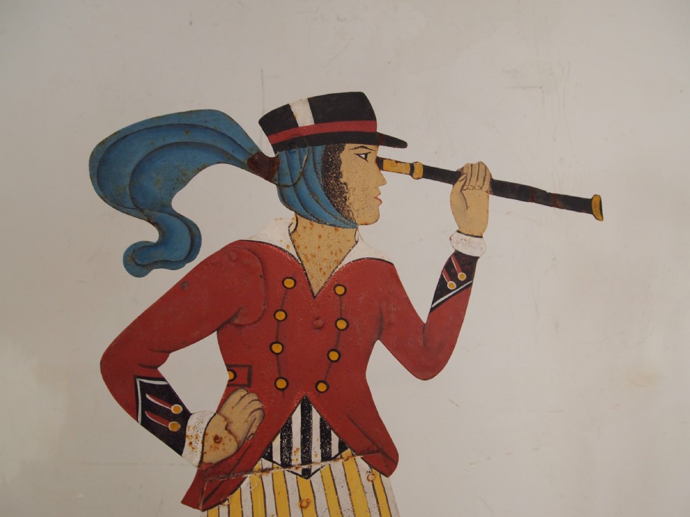 Weather vane stunning polychrome painted folk art c1900 View III