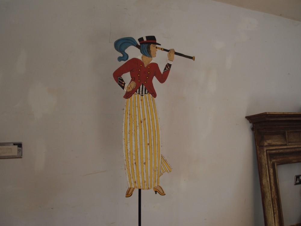 Weather vane stunning polychrome painted folk art c1900 View VII
