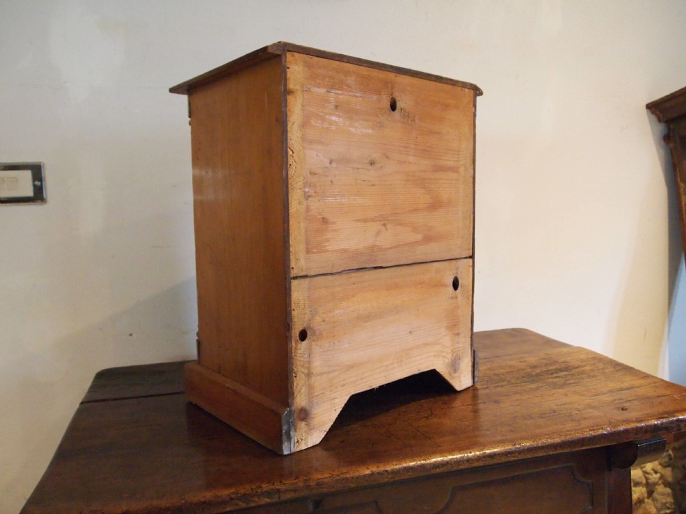 Chest of drawers rare Collectors wellington chest c1870 View VII